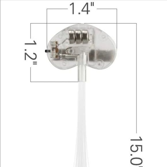 NWT Light-Up Fiber Optic LED Hair Clips - Picture 5 of 5